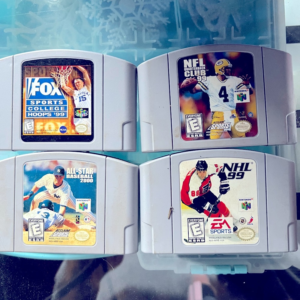 nintendo 64 sports games bundle